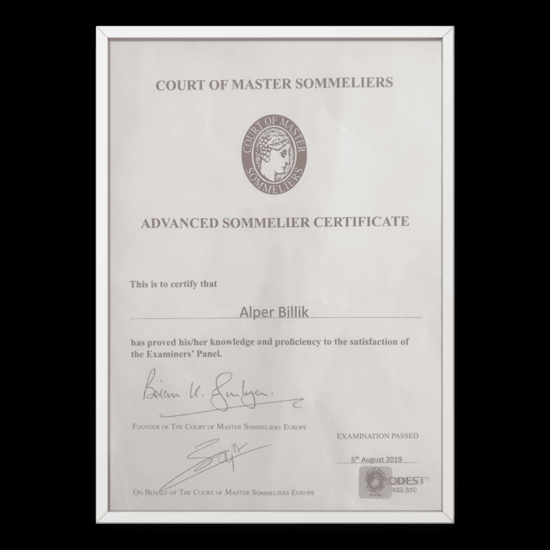 Advanced Sommelier — Court of Master Sommeliers